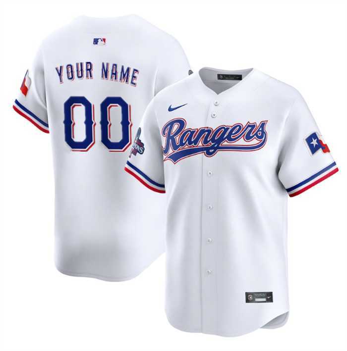 Men's Texas Rangers Active Player Custom White 2023 World Series Champions Stitched Baseball Jersey,We sell and wholesale Men's Texas Rangers Active Player Custom White 2023 World Series Champions Stitched Baseball Jersey on line form chian!
